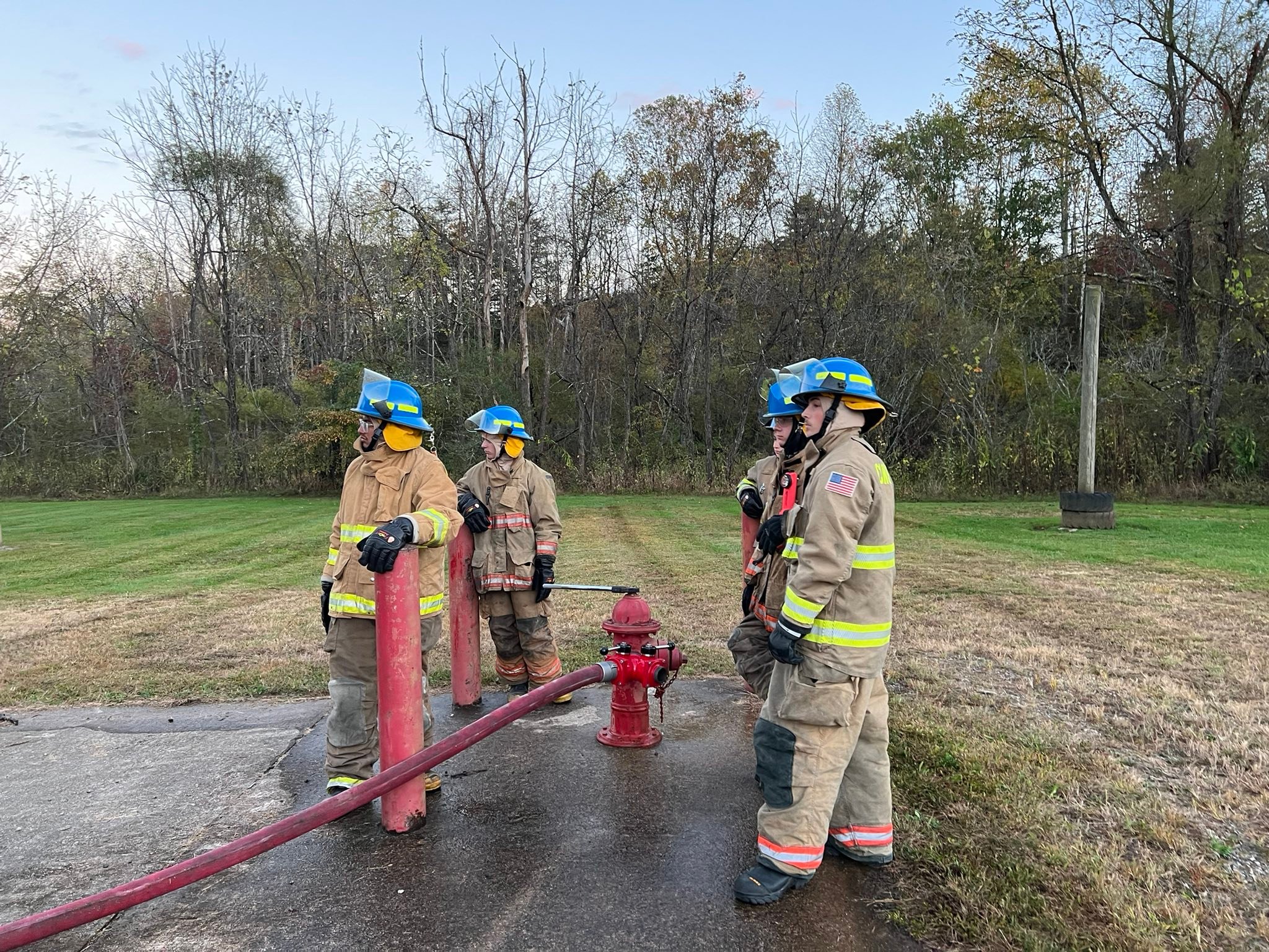 Cowee - Wowee Cowee!!! Facilities training last night involved hydrant ...