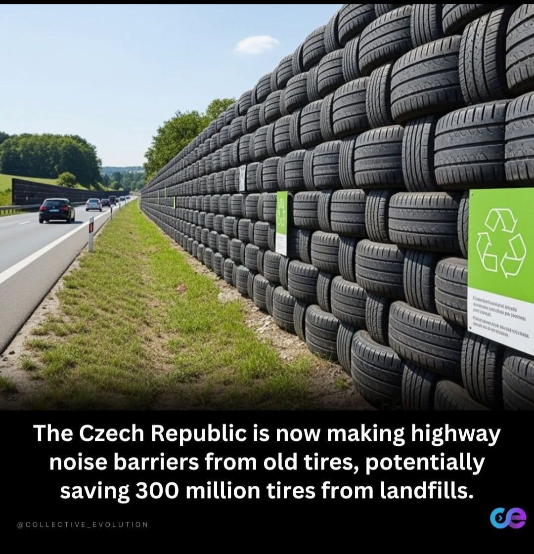 The Pagan - A company called mmcité+ is turning millions of old tires ...