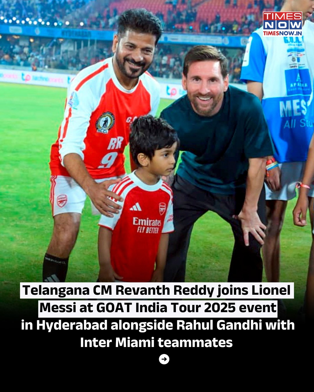 TIMES NOW - Telangana Chief Minister Revanth Reddy and... | Facebook