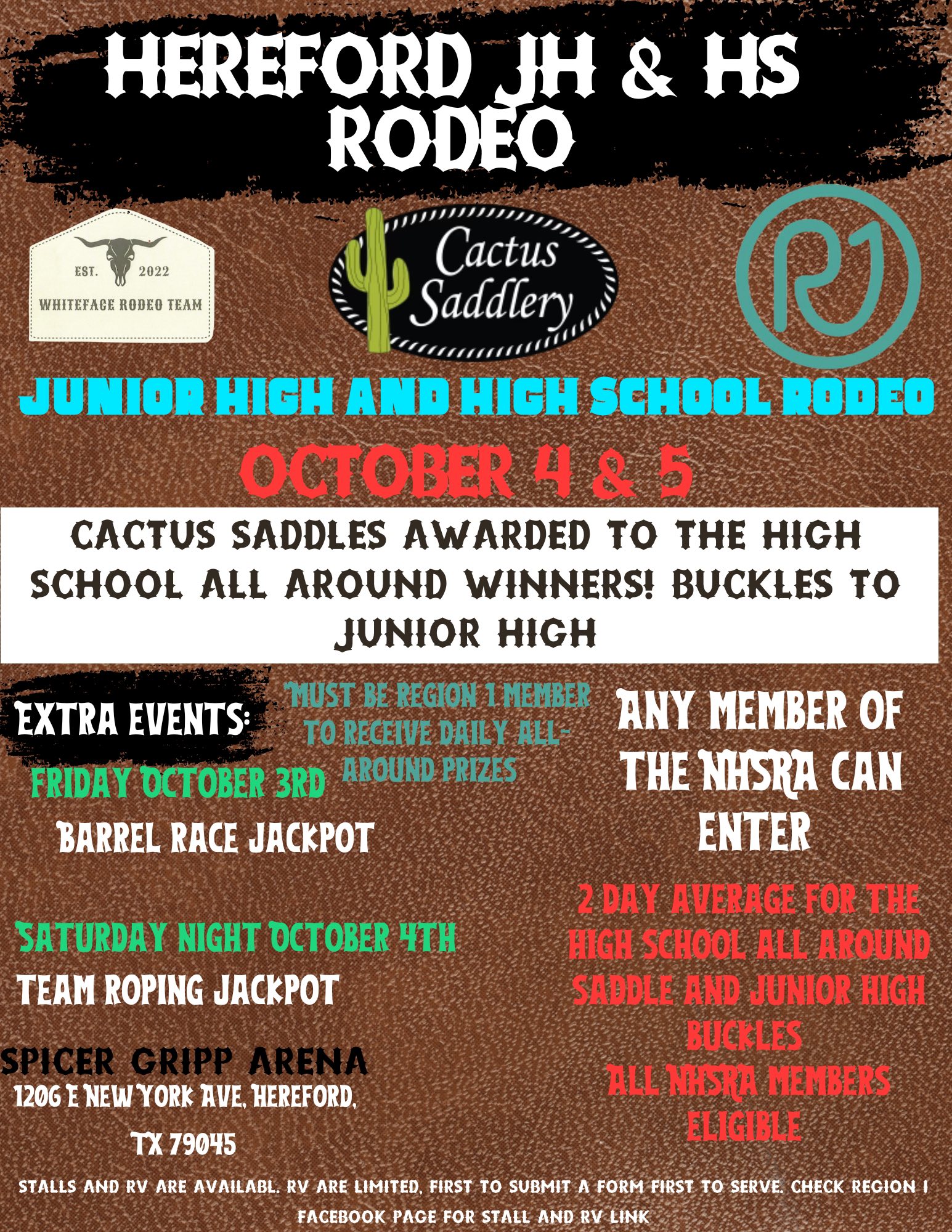 The Whiteface Rodeo... - Tri-State Region 1 Rodeo Association | Facebook