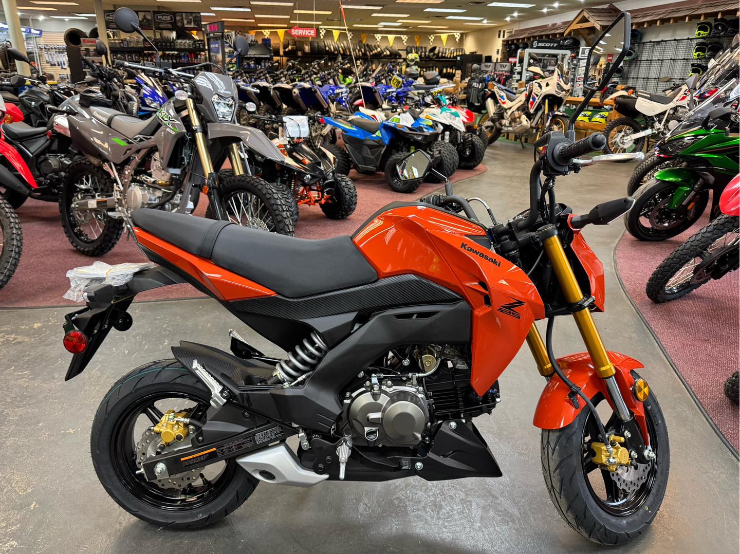 Get up to $1,500 off leftover Kawasaki street models while
