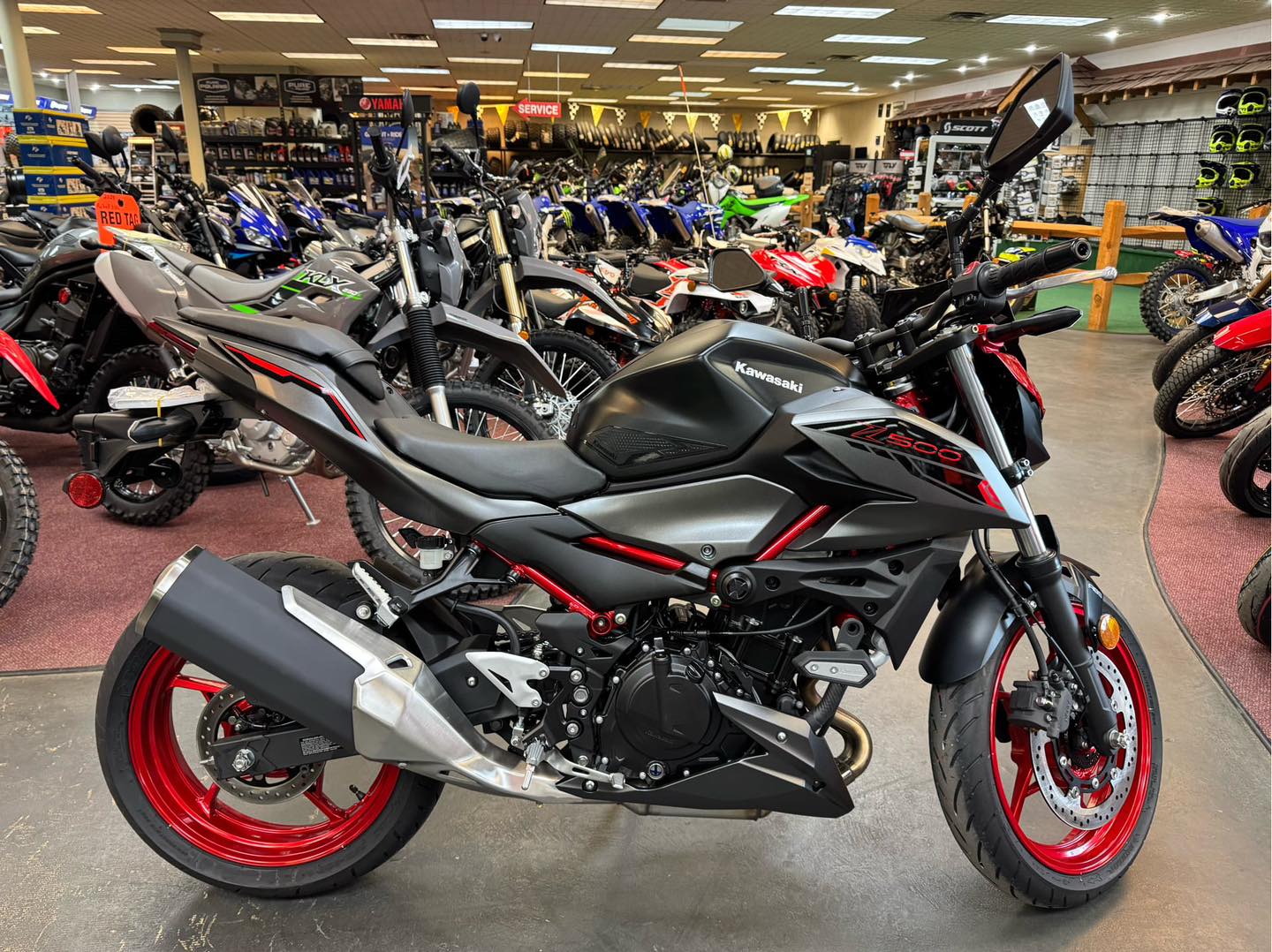 Get up to $1,500 off leftover Kawasaki street models while