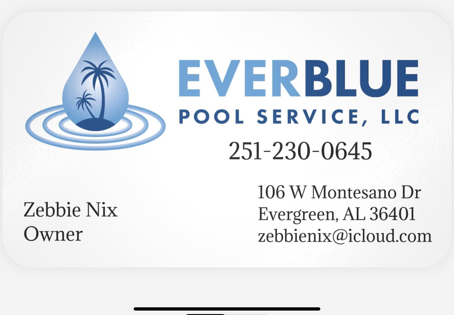 EverBlue Pool Service | Evergreen AL