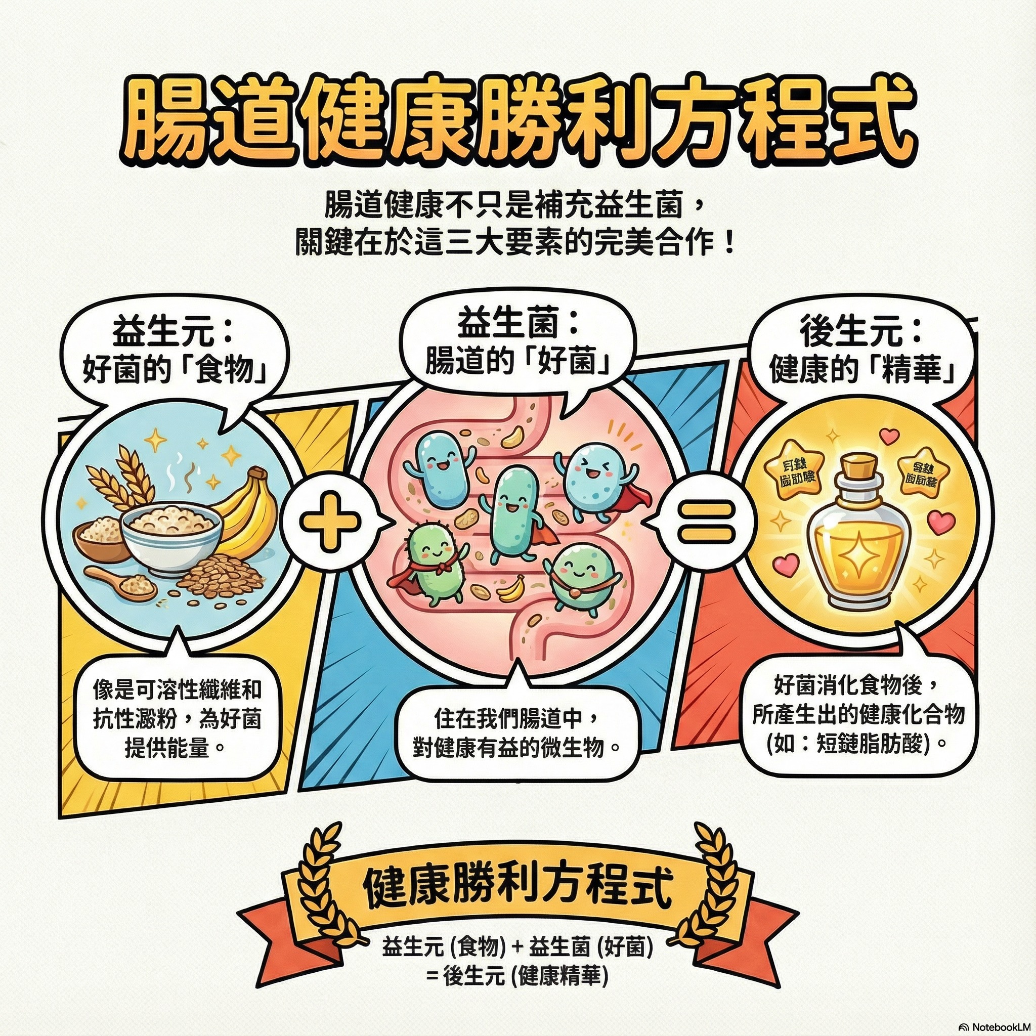 運動星球 - 益生菌、益生元、後生元差別一次搞懂，腸道健康不只靠補菌 在我們深入探討短鏈脂肪酸（SCFAs）的科學之前，我想先解釋一些基本概念 ...
