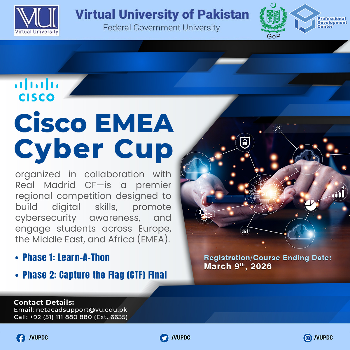 𝐒𝐭𝐞𝐩 𝐢𝐧𝐭𝐨 𝐭𝐡𝐞 𝐖𝐨𝐫𝐥𝐝 𝐨𝐟 𝐈𝐓... - Virtual University of Pakistan | Facebook