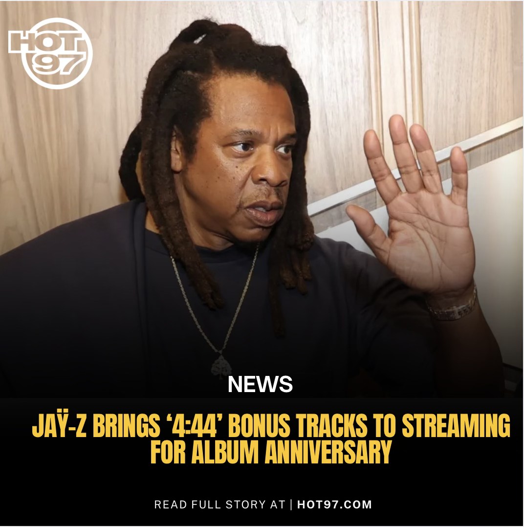 JAŸ-Z Brings '4:44' Bonus Tracks to Streaming for Album