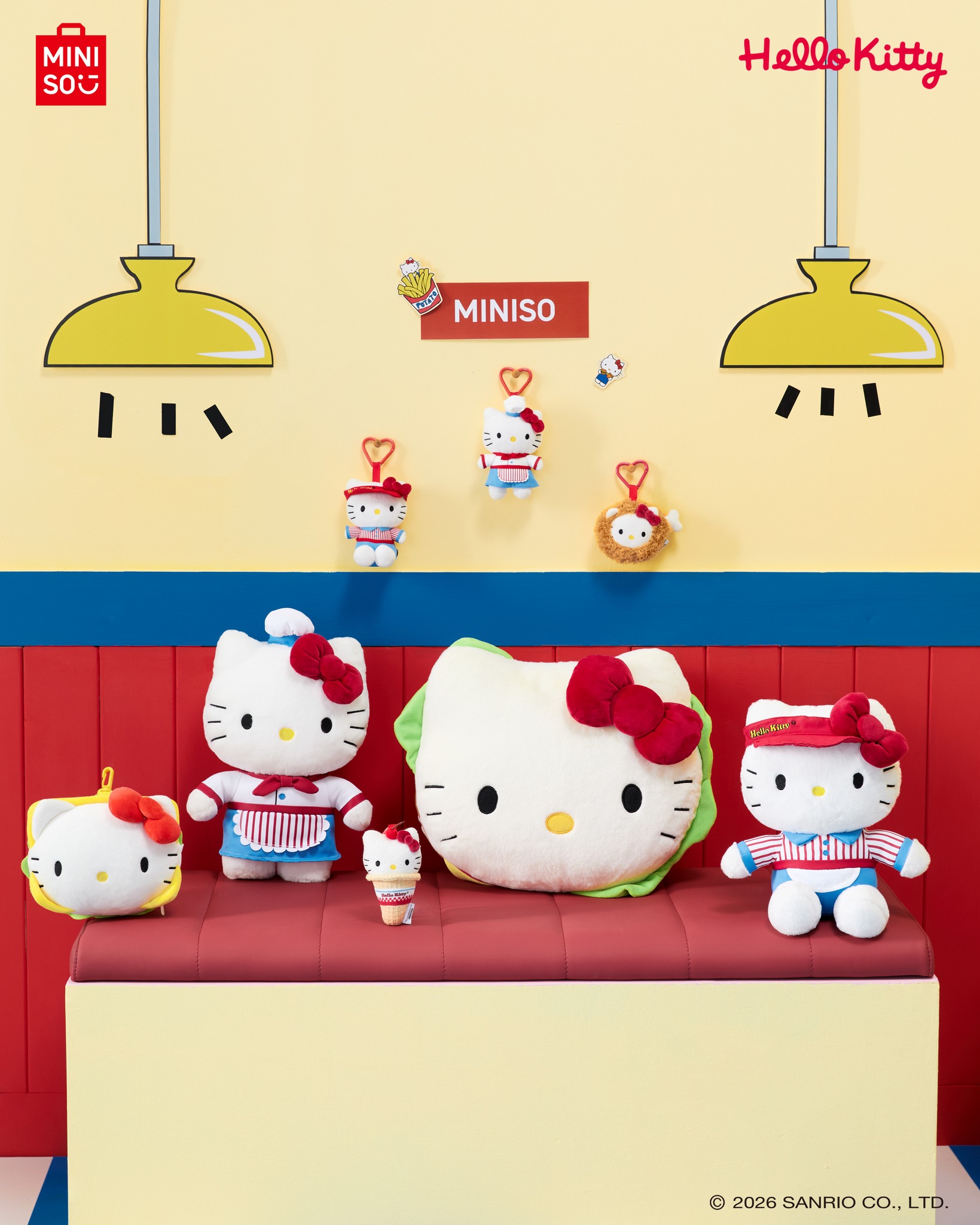 Step into a world of retro Hello Kitty charm！A one-stop 