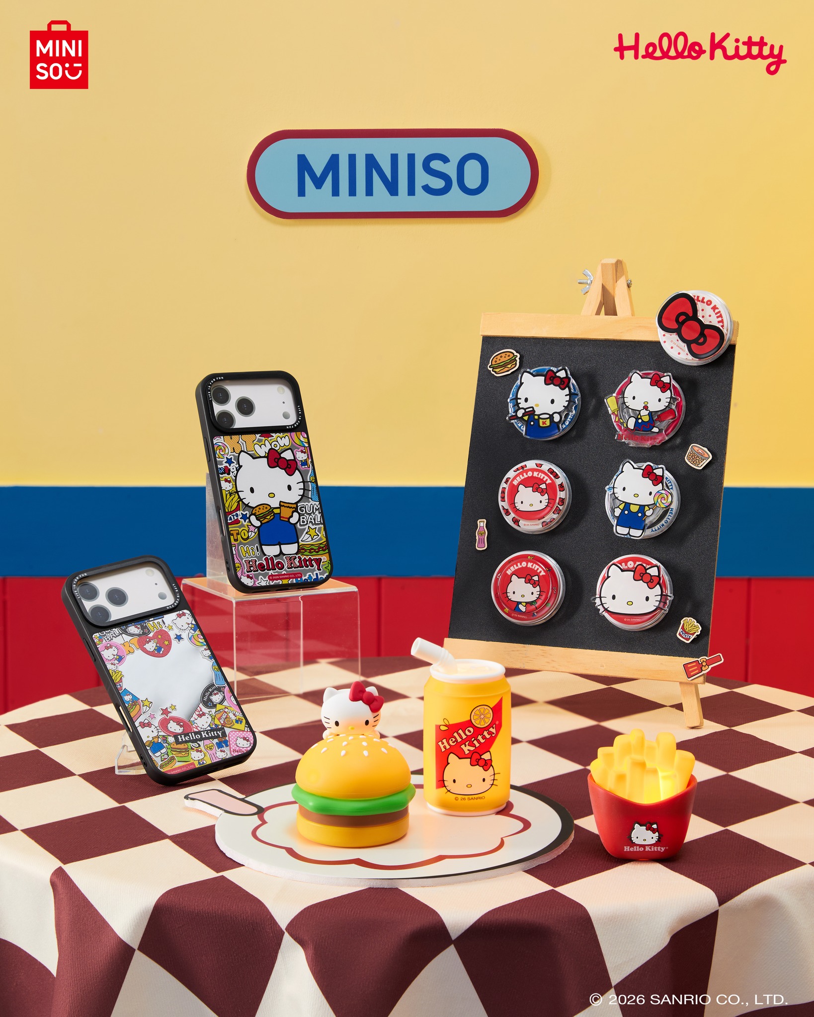 Step into a world of retro Hello Kitty charm！A one-stop 