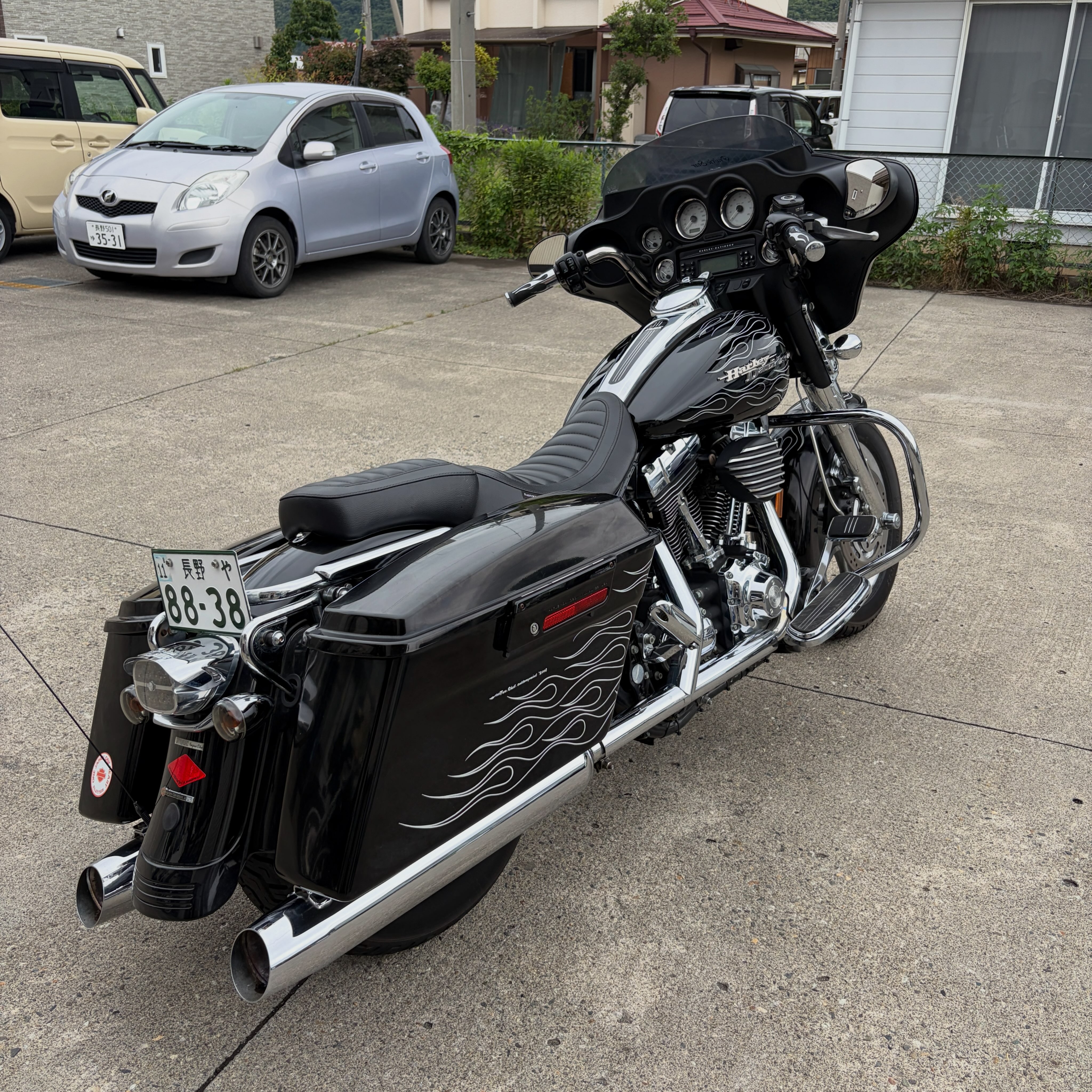 LMM Original Seat For FXR. 当店のオリジナルパーツ、FXR用シートの試