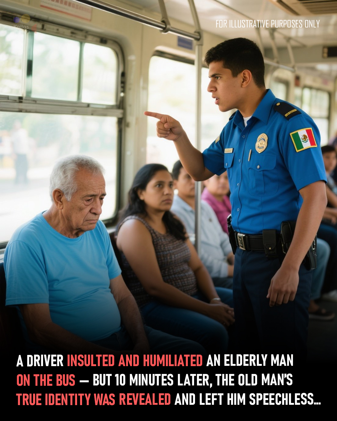 Wakeup - A Young Bus Driver Shamed an Elderly Passenger in Front of ...