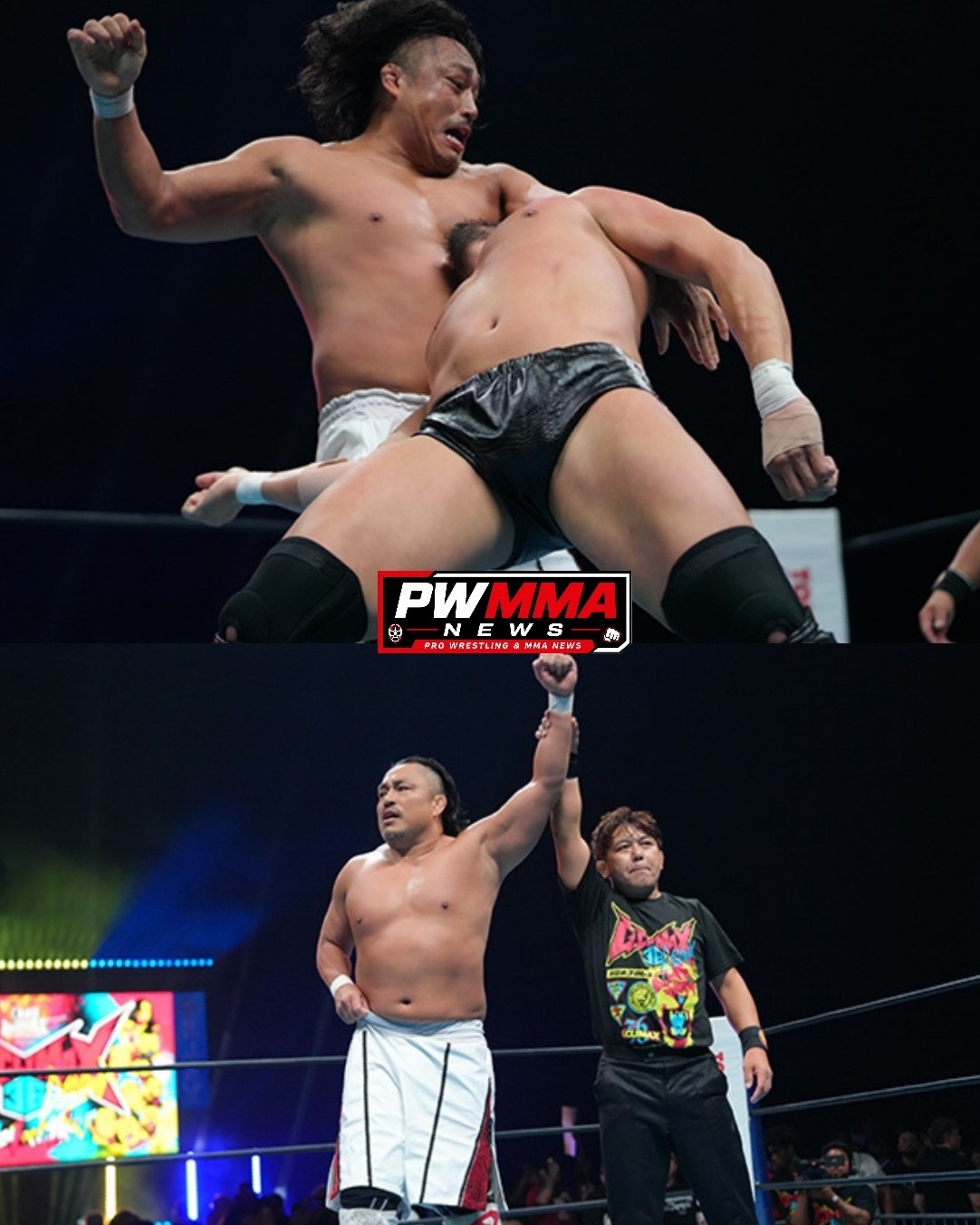 Hirooki Goto Defeated Sanada with a Modified GTR in a A-Block