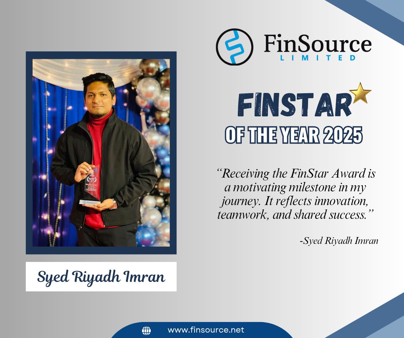 FinSource - ⭐ FinStar of the Year 2025! Congratulations on this well ...