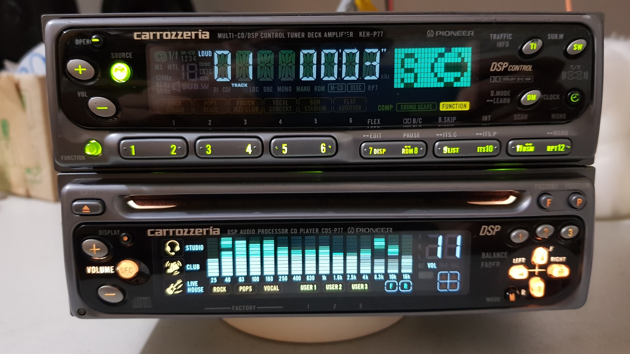 pioneer #carrozzeria KEH-P77 + CDS-P77