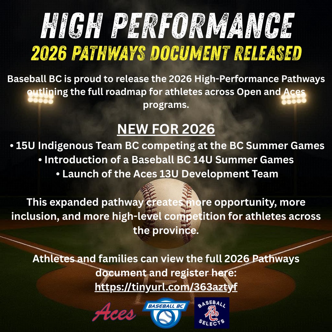 Baseball BC - The 2026 Pathways Document is now live! 🚨⚾... | Facebook
