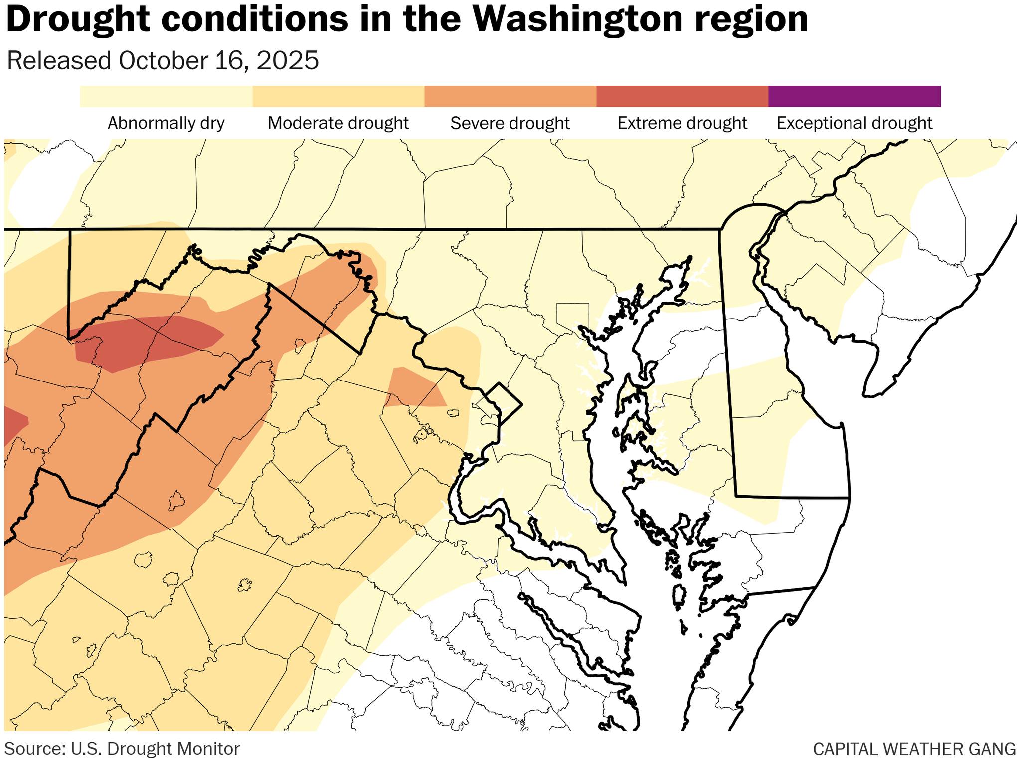 Capital - More expansion of abnormally dry and moderate drought across ...