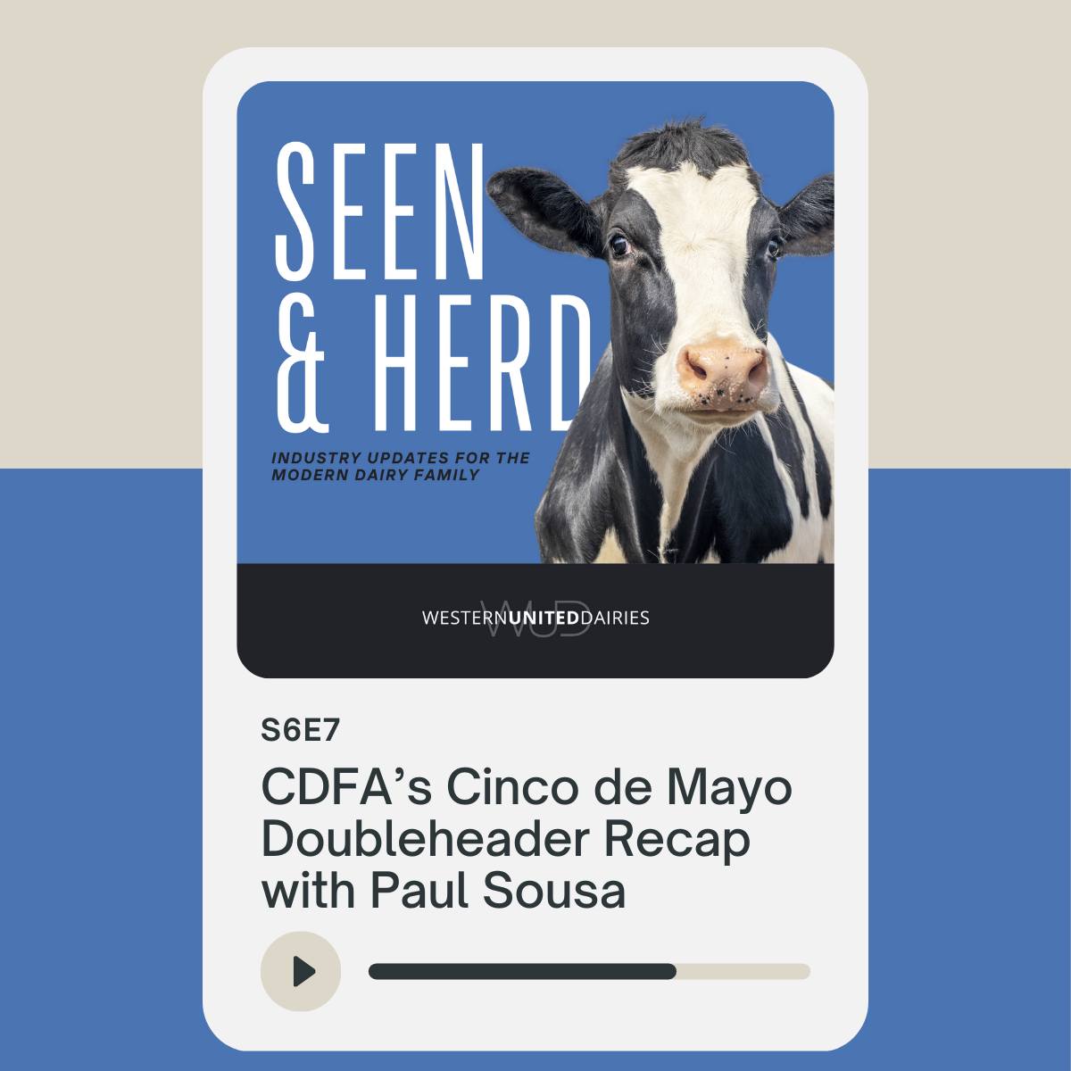 Western United Dairies | Modesto CA
