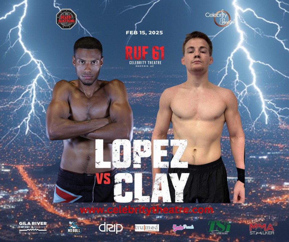 RUF - 🔥 New Welterweight Fight Announcement: Alyk Lopez vs. David Clay ...