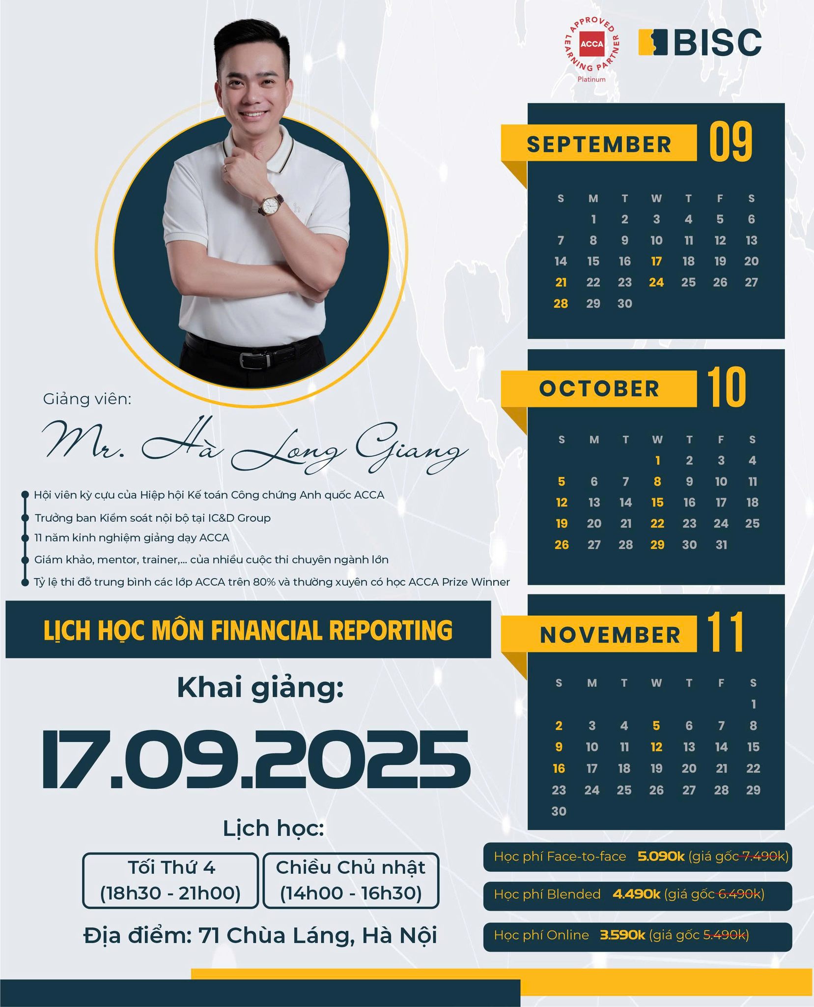 BISC - 🆘 TUYỂN SINH LỚP FINANCIAL REPORTING KHAI GIẢNG... | Facebook
