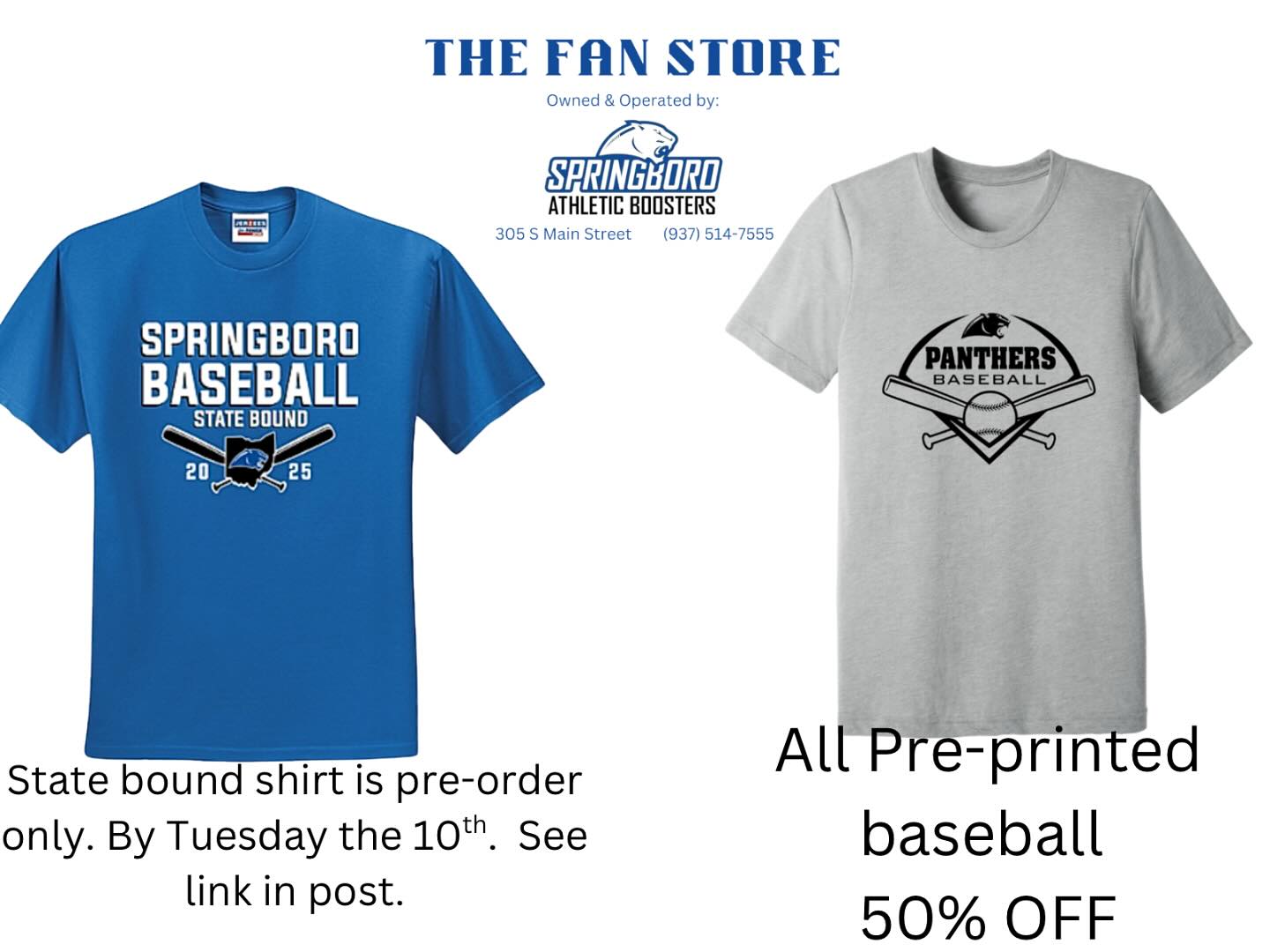 The Springboro Athletic Boosters & Fan Store | Springboro OH