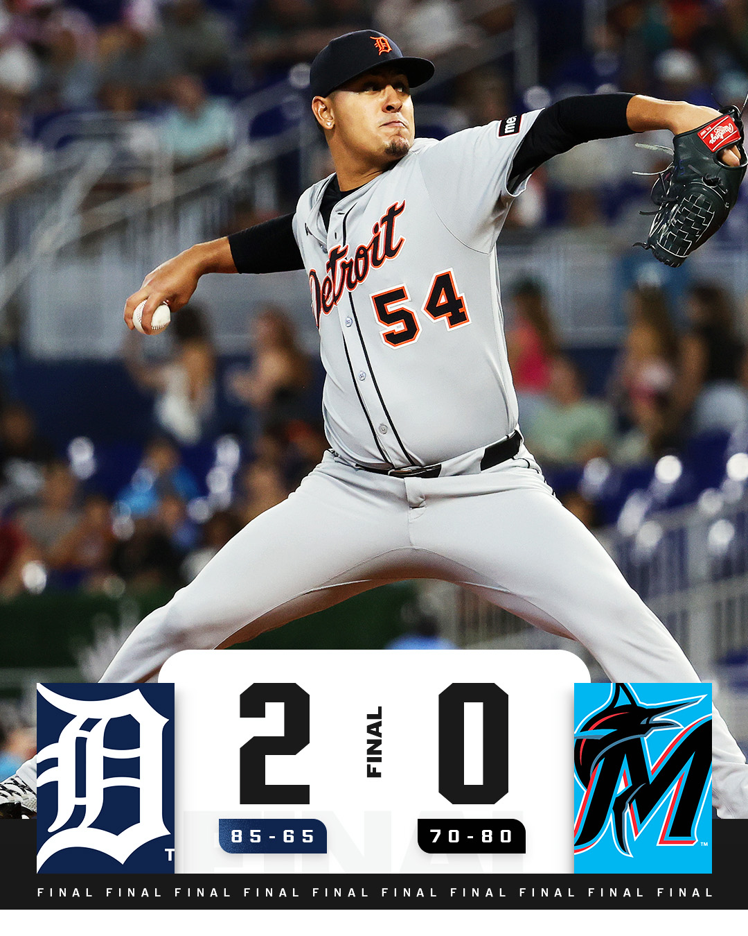 MLB - A shutout victory for the Tigers. | Facebook