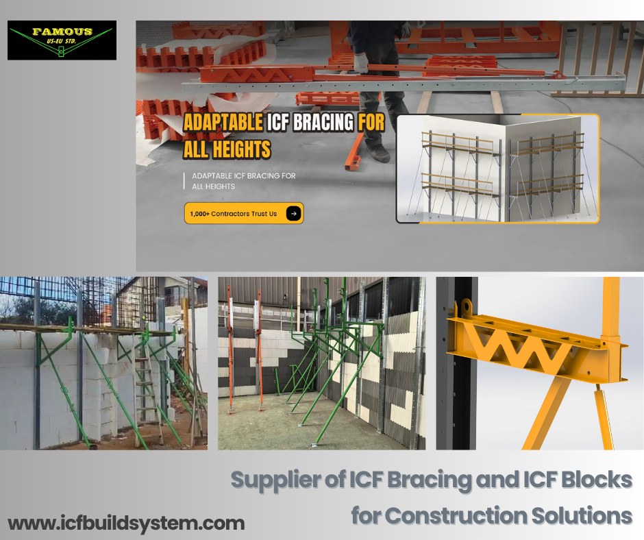 🌍 Fast Build Solutions with ICF Systems We provide ICF Bracing & ICF ...
