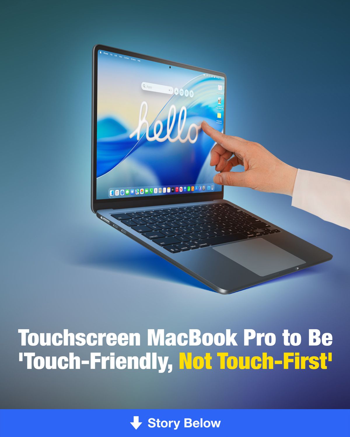 Touchscreen MacBook Pro to Be 