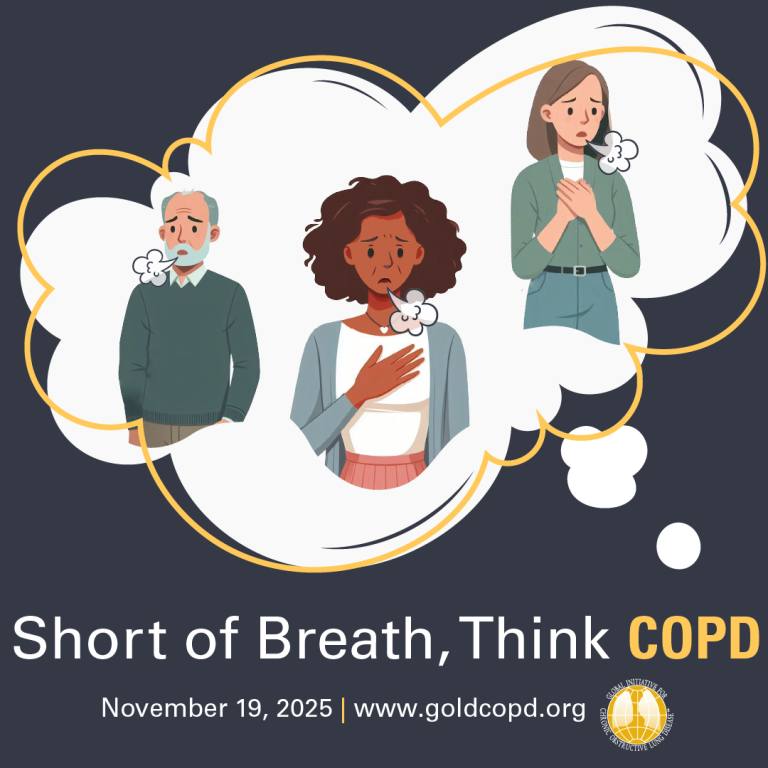 Health - 19th November - World COPD Day 🫁“Short of Breath, Think COPD ...