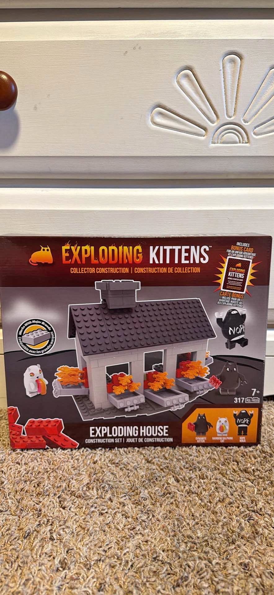 Exploding Kittens Lego Building Kit - Building Sets - Adrian, Michigan ...