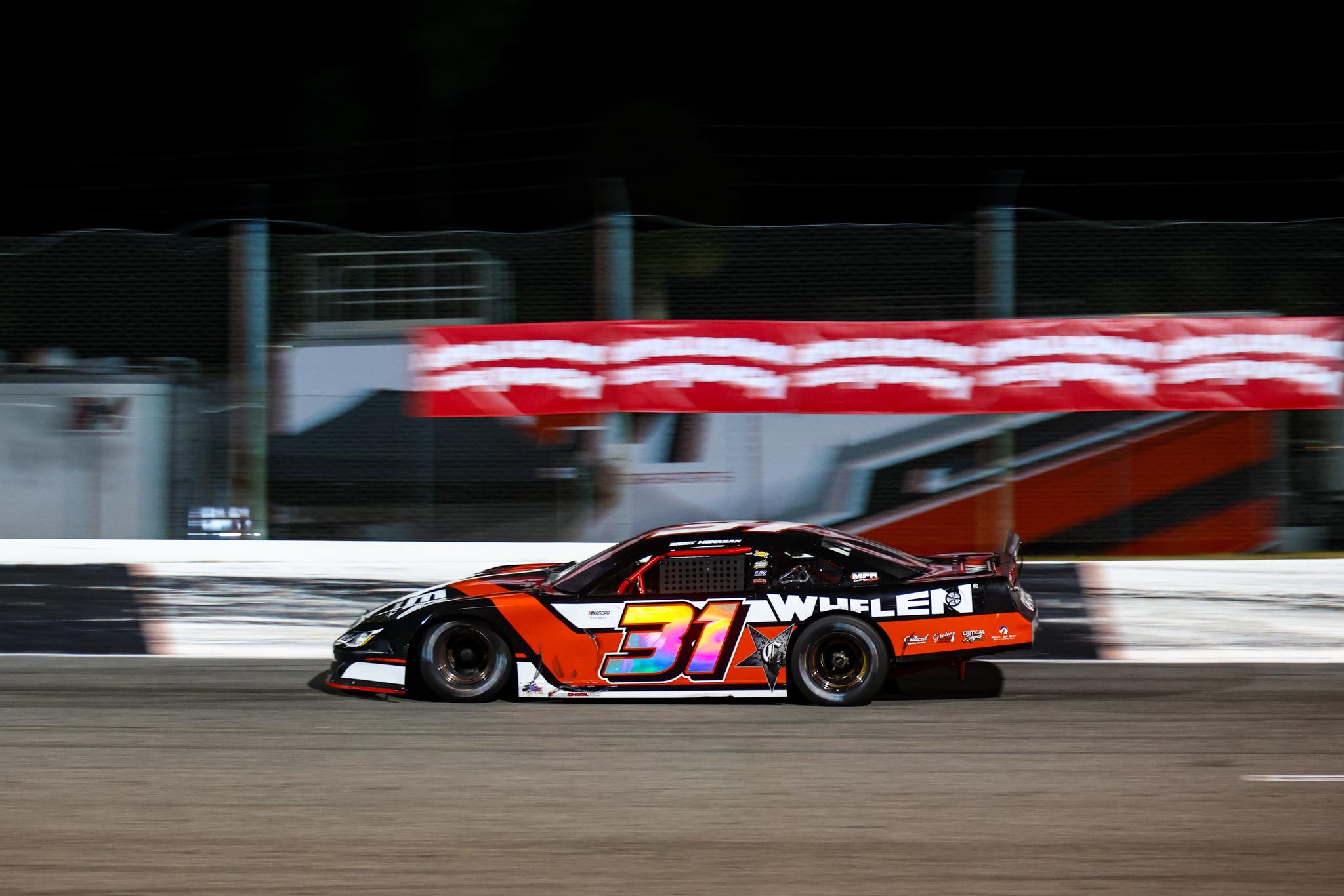 Monahan - Dnf tonight, we had a good run going until we lost the right ...