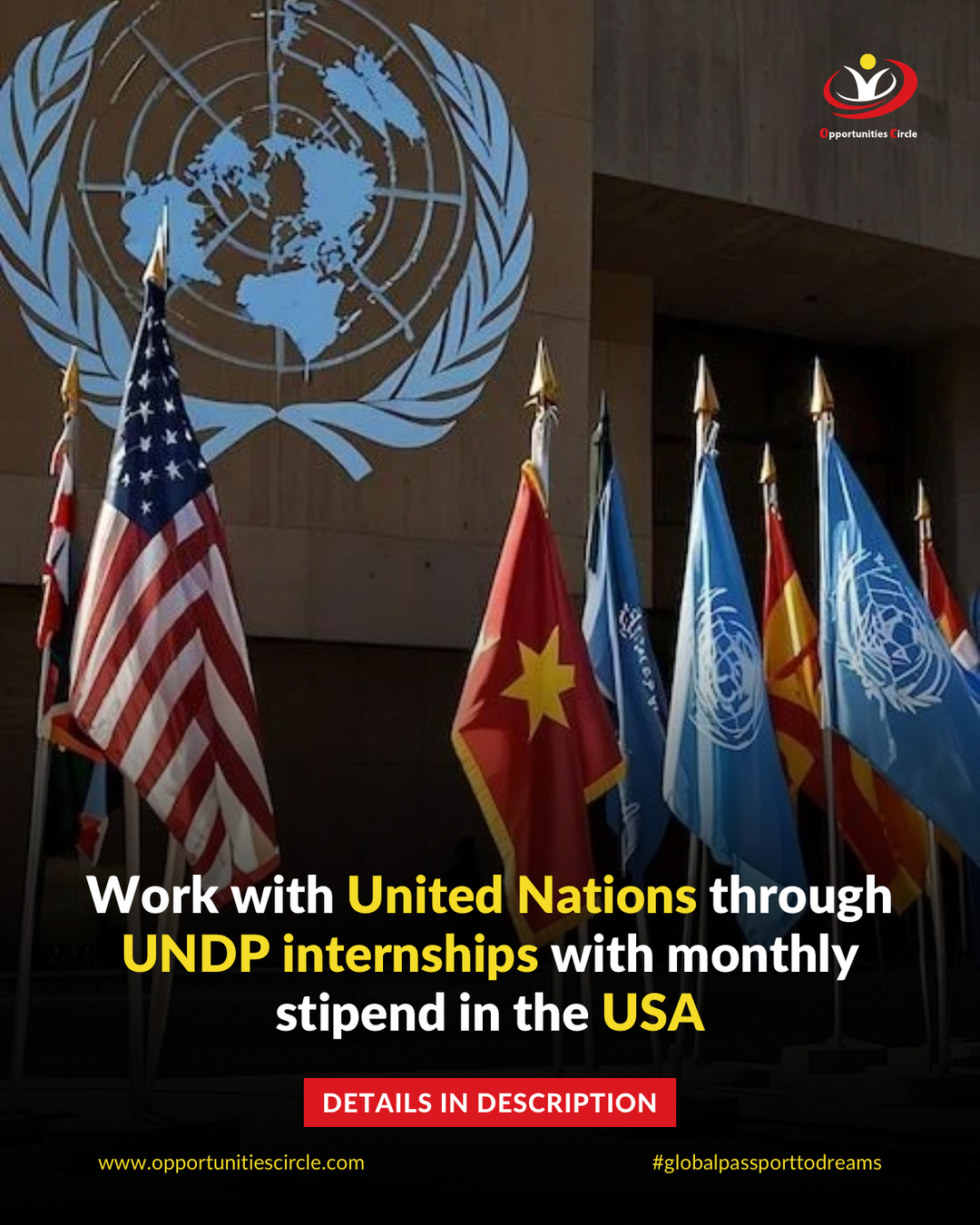 Opportunities - UNDP Internship Program 2026 Link is provided in the ...