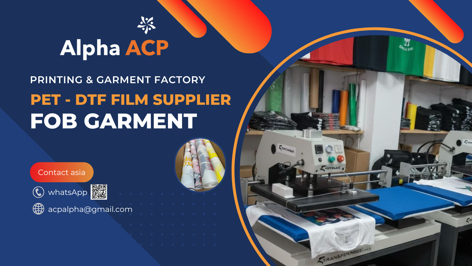 Alpha ACP - Asian Garment Printing Factory