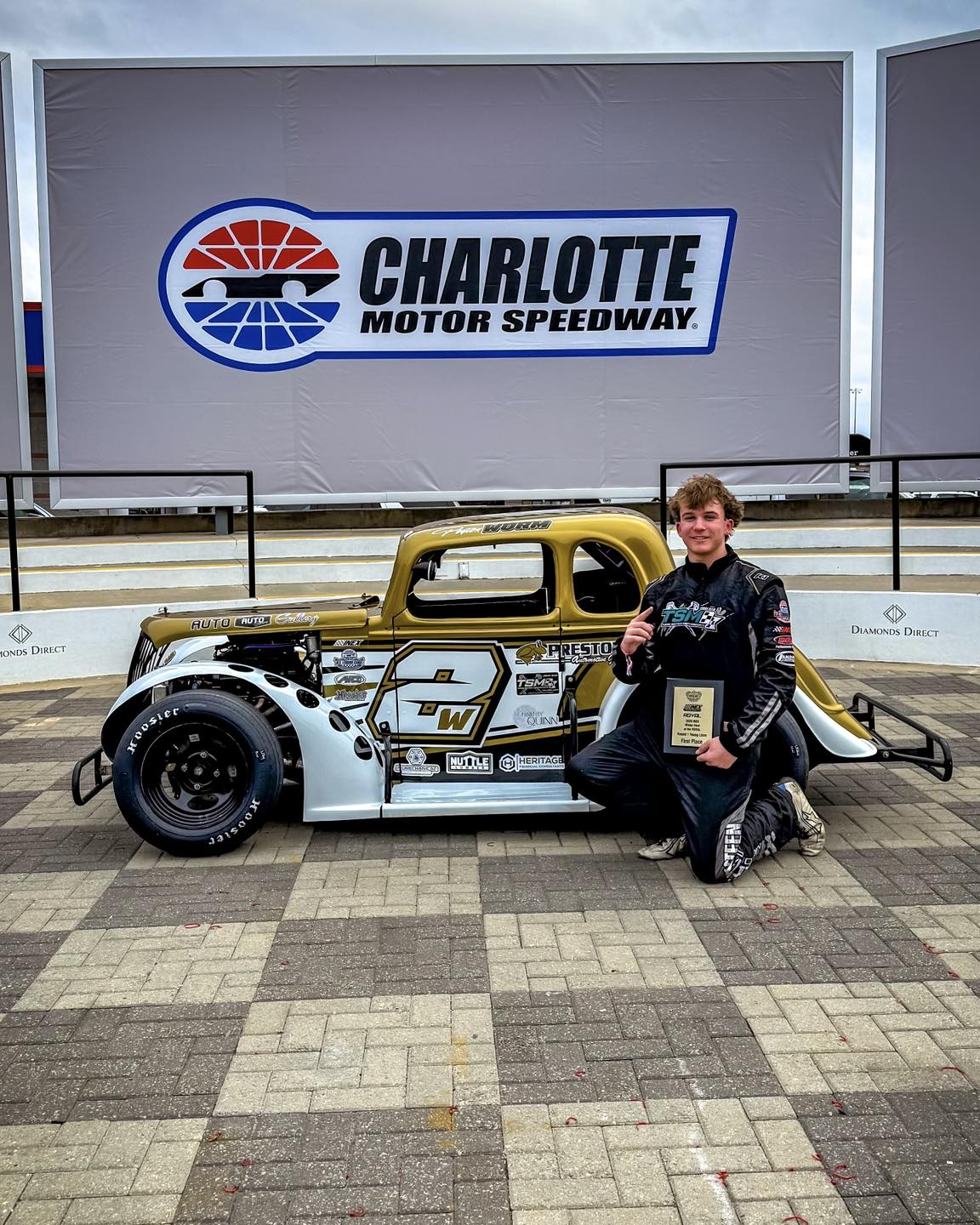 U.S. Legend Cars International and INEX - SP RD 1 TOP 3: 1. Smith 2 ...