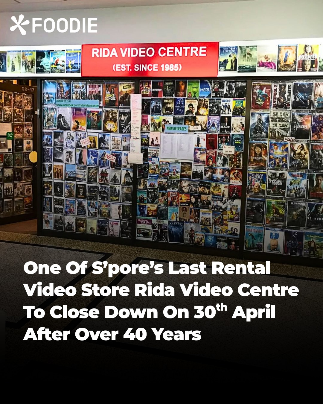 One of S'pore's last rental video store... - Singapore Foodie | Facebook