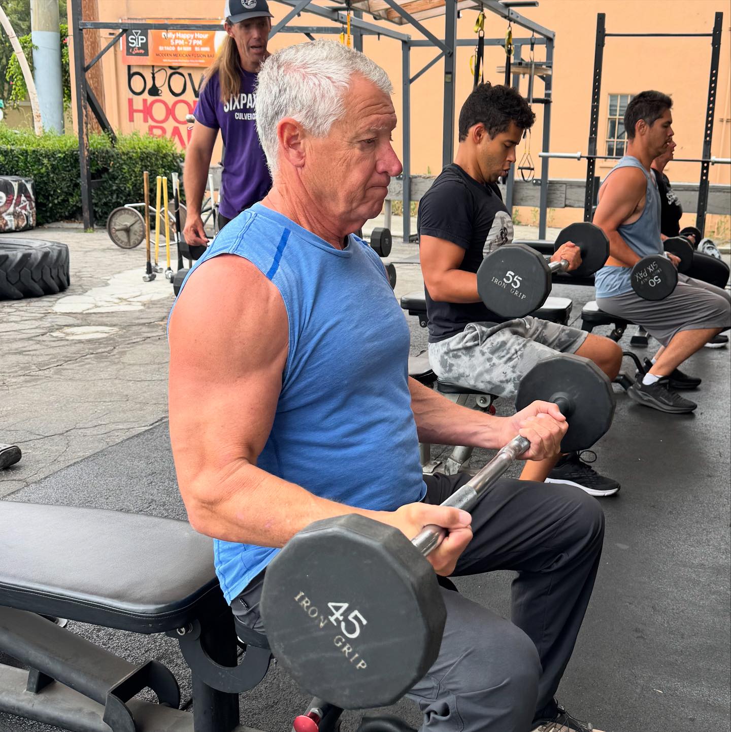 SixPax - Welcome to the gun show baby 💪 SixPax Warrior Merle, 72 years ...