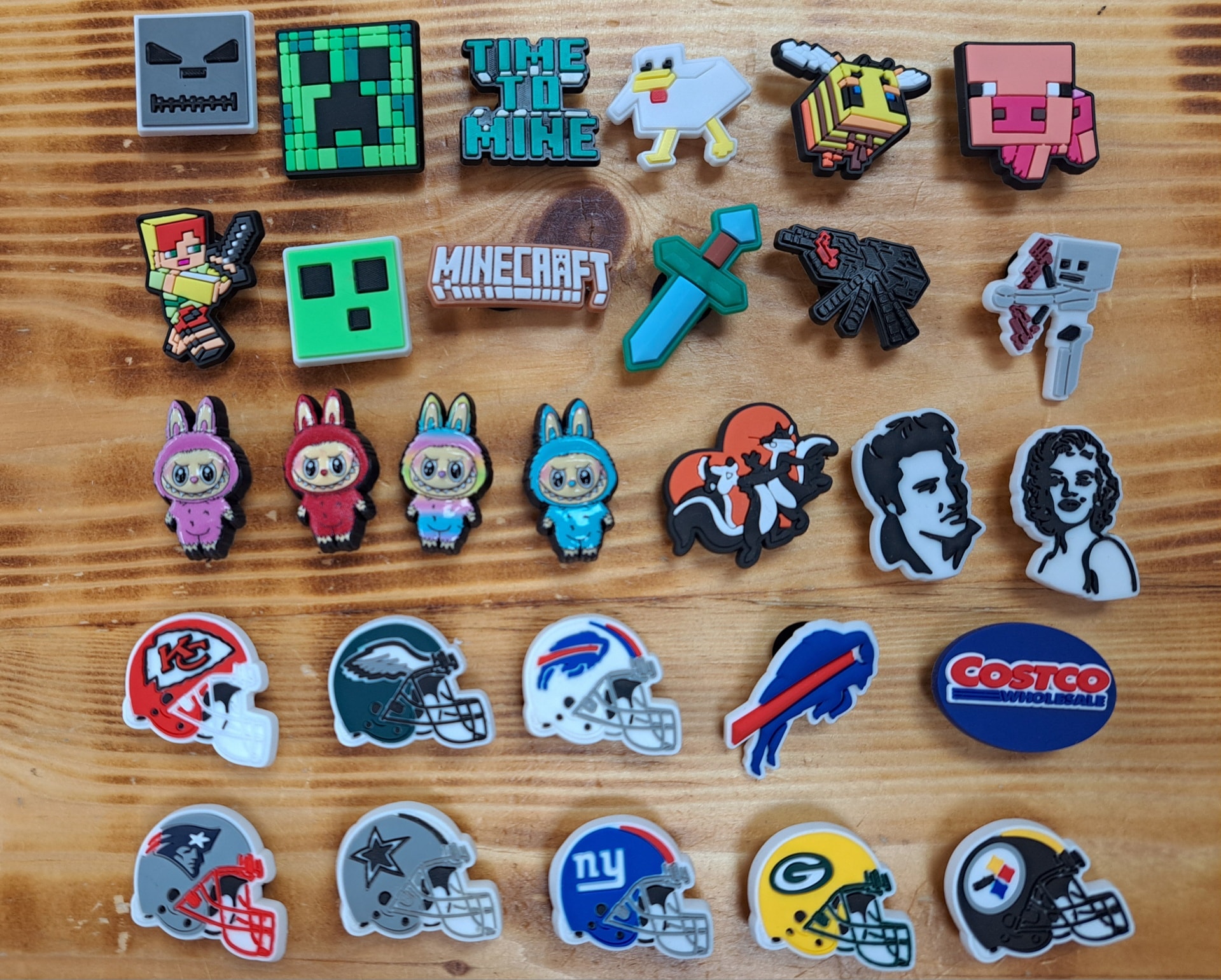 ハッピー Minecraft & Labubu Shoe Charms Restocked! New Shoe Charms Include