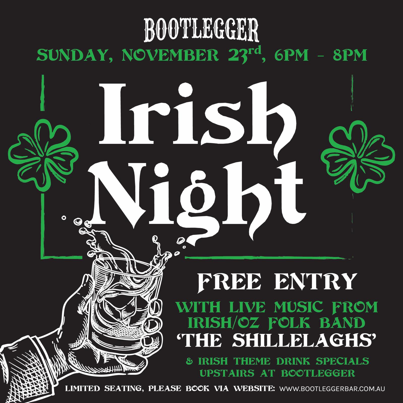 Blue Mountains What's On | 🍀💚 The craic is back at Bootlegger Katoomba ...