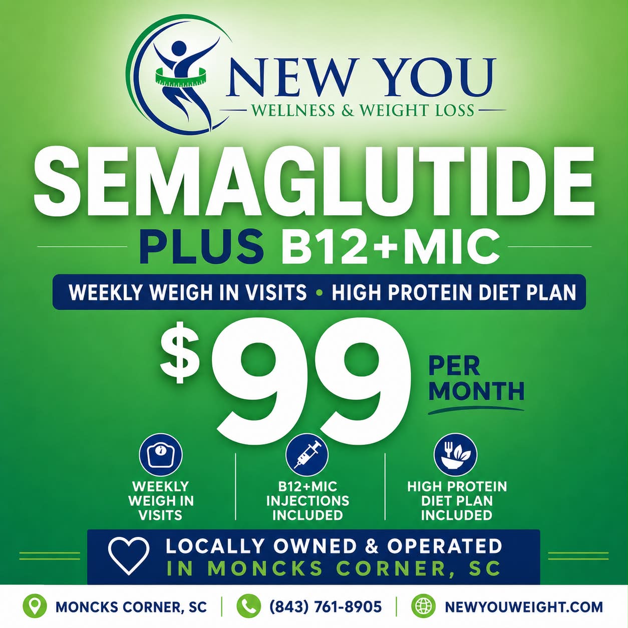 b12 injection diet plan New You Wellness & Weight Loss Center Workout Enhancer