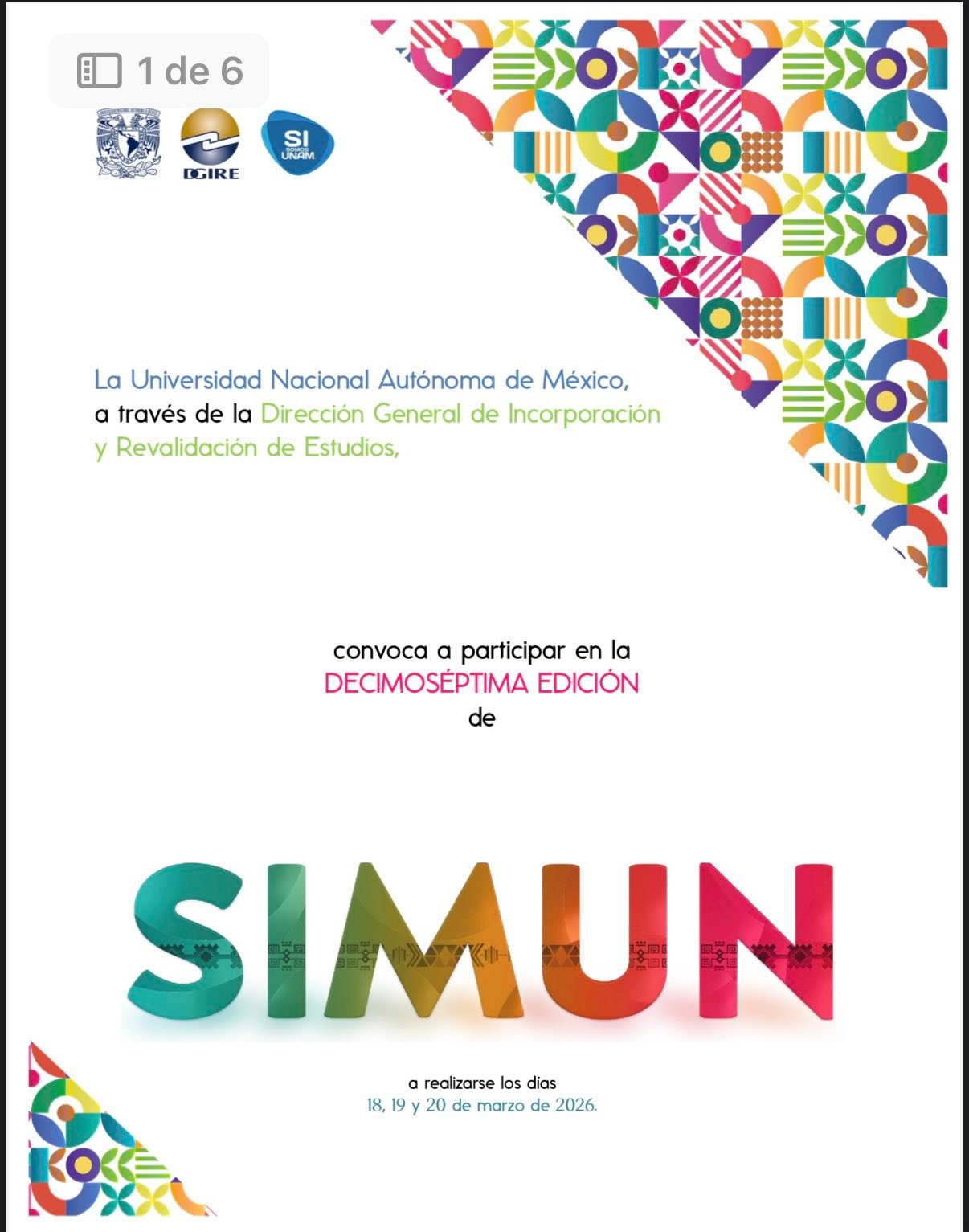 SIMUN UNAM | Ciudad Universitaria