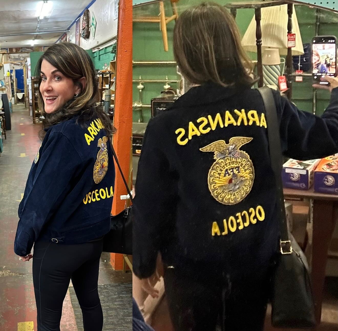 Love my vintage FFA Jacket! When you see this, you think of what?