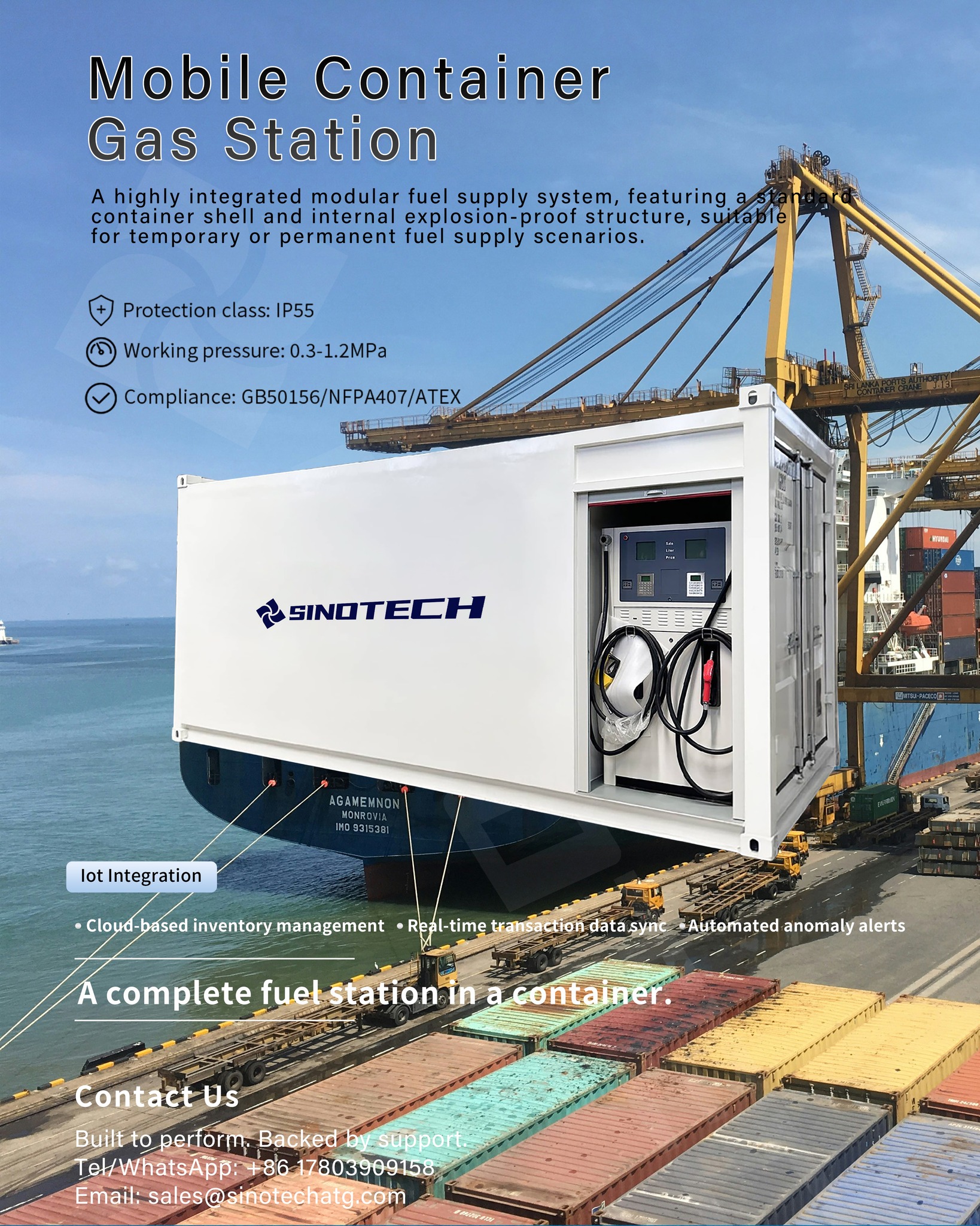 Sinotech - 🔥 Sinotech Container Fuel Station – Fuel... | Facebook