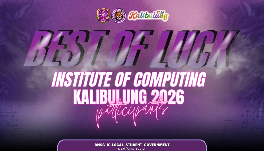 𝙒𝙀 𝘼𝙍𝙀 𝙍𝙀𝘼𝘿𝙔 𝙏𝙊 𝙂𝙊! |... - DNSC IC - Local Student Government | Facebook