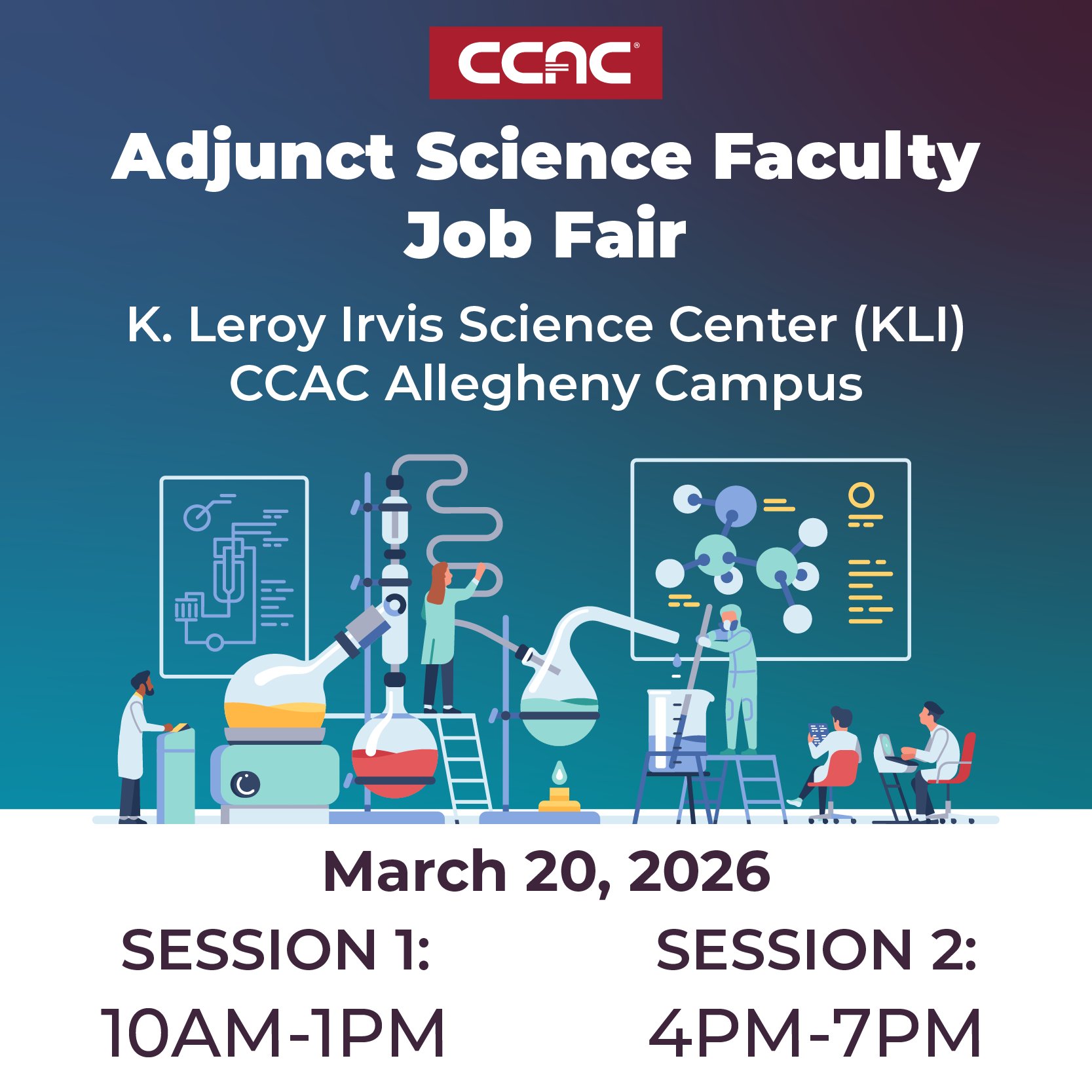 CCAC - CCAC is hosting a unique job fair specifically for... | Facebook
