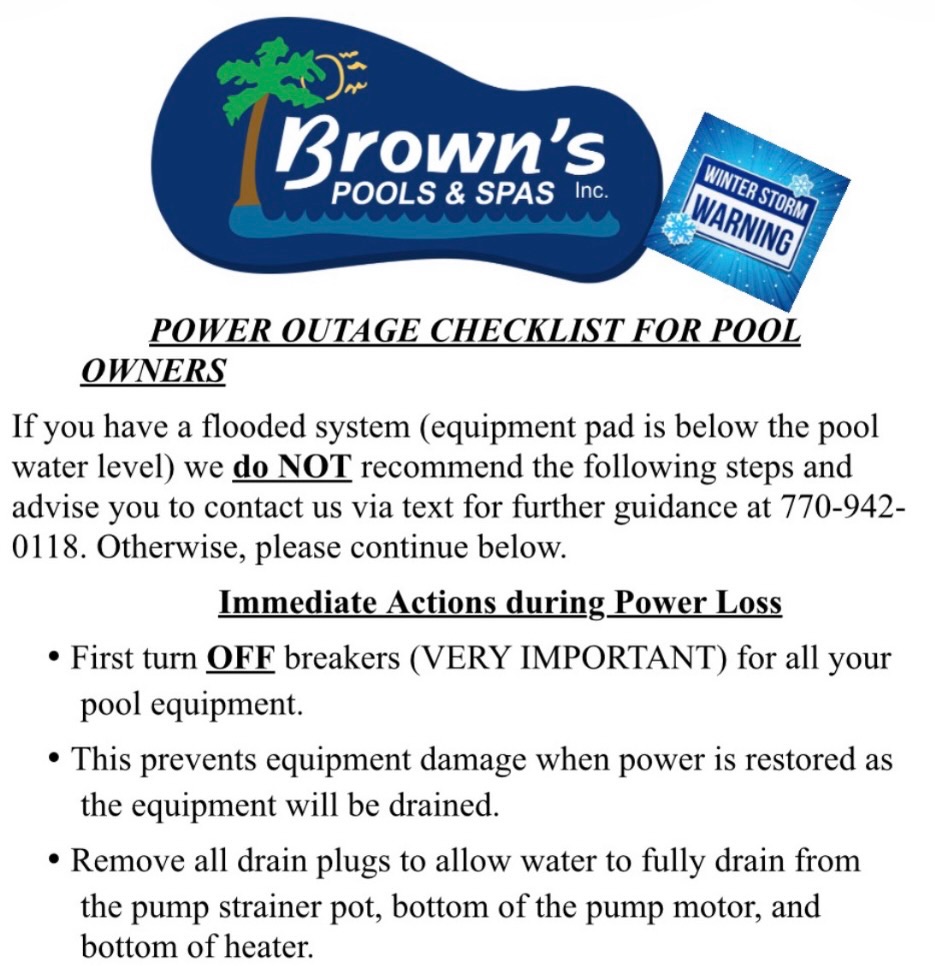 Brown's Pools & Spas added a new photo. - Brown's Pools & Spas