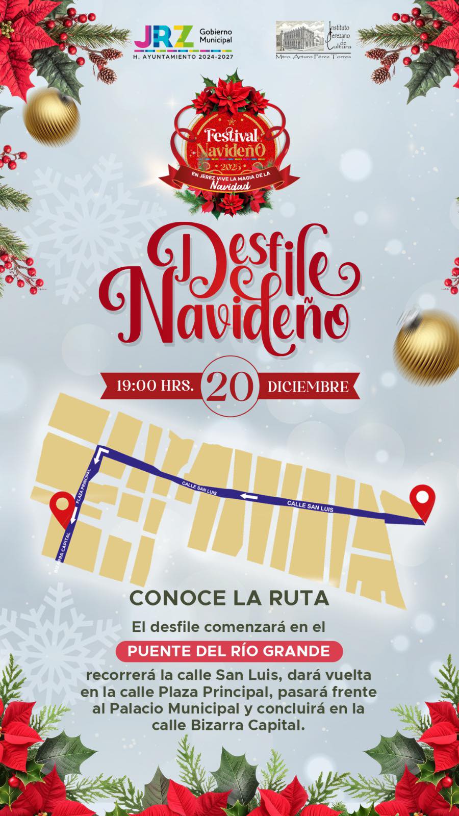 Noticias - 🎅🎄 Desfile Navideño 2025 🎄🎅 Vive la magia de la Navidad en ...