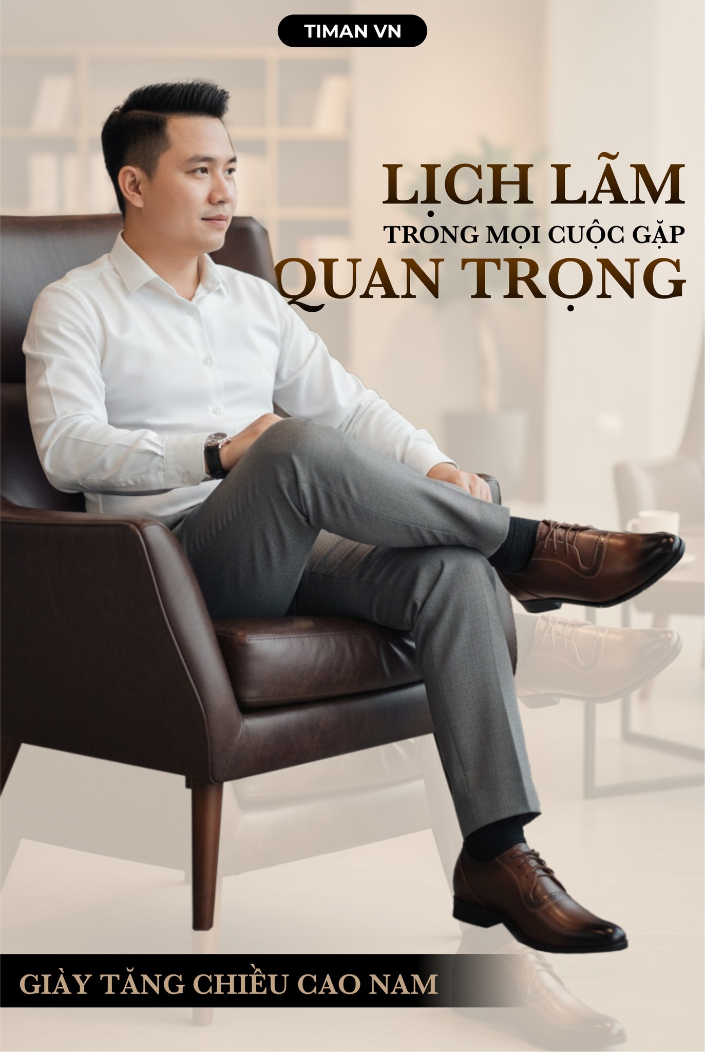 TIMAN.vn - 🥿 GIÀY TÂY NAM TĂNG CHIỀU CAO NC11 – LỊCH LÃM... | Facebook
