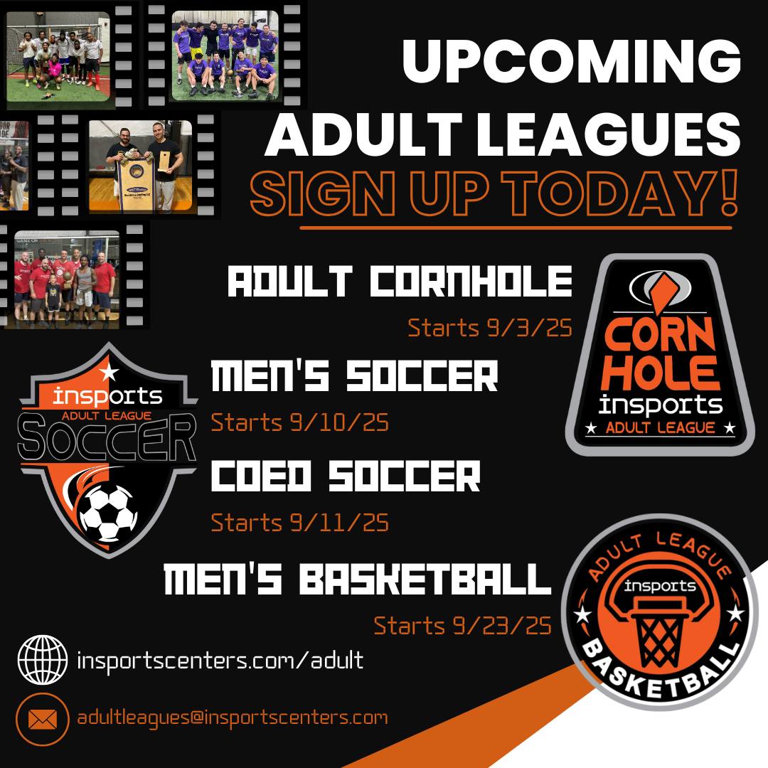 Insports - Adult Leagues are back this fall at Insports! From cornhole ...