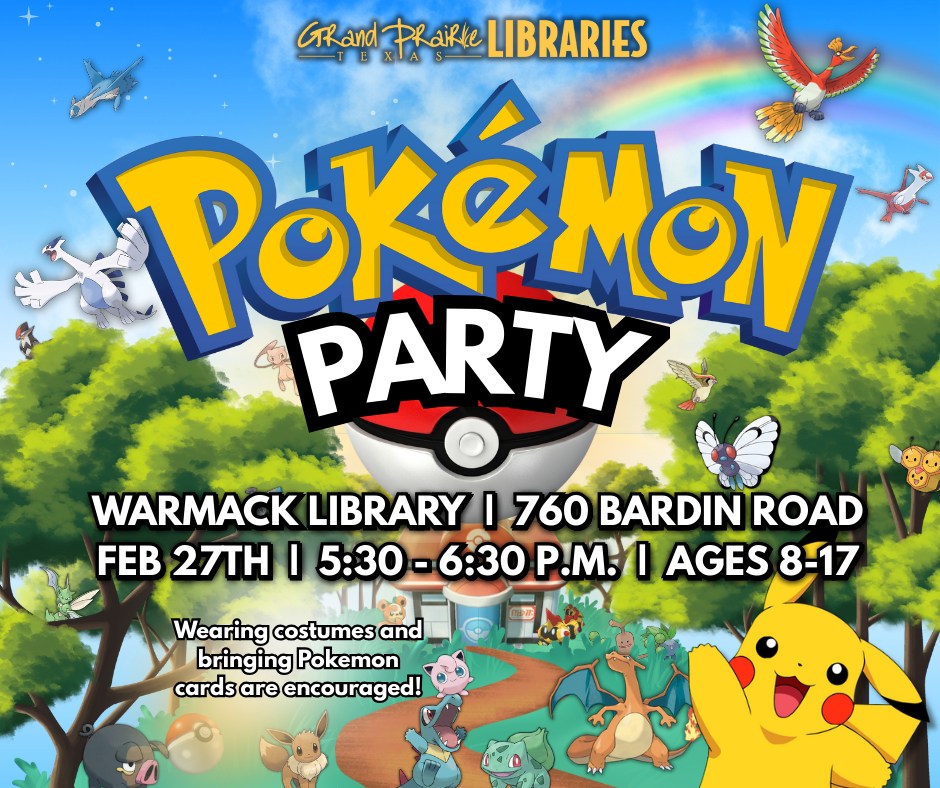 Grand - ⚡🎮 Pokémon trainers, get ready! Join us for a Pokémon Party ...