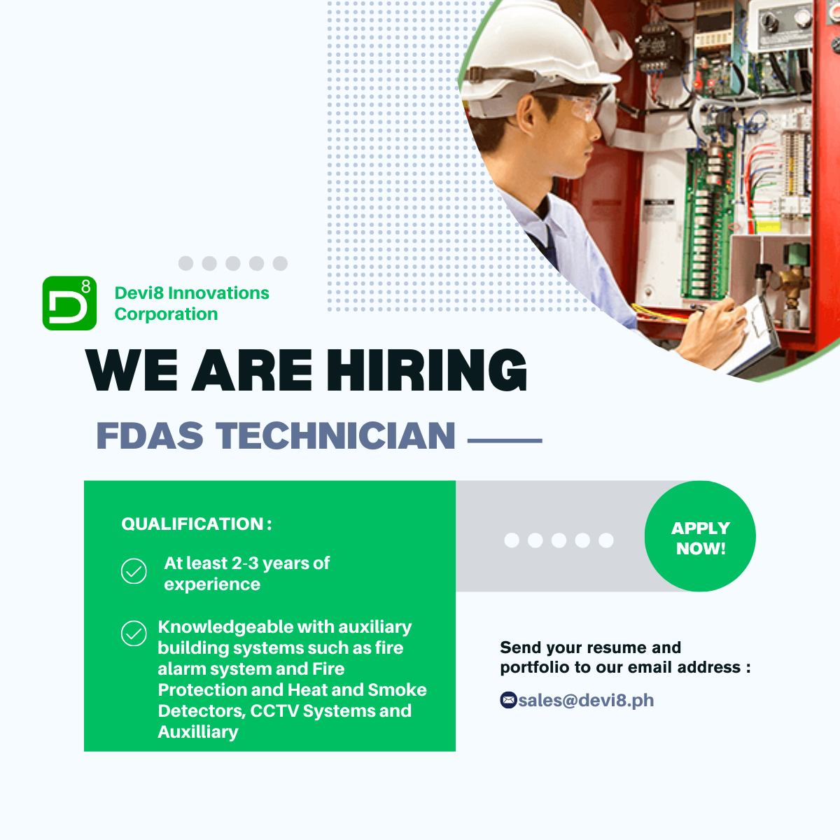 FDAS Philippines(Fire detection and alarm system) | 🚨 We're Hiring ...