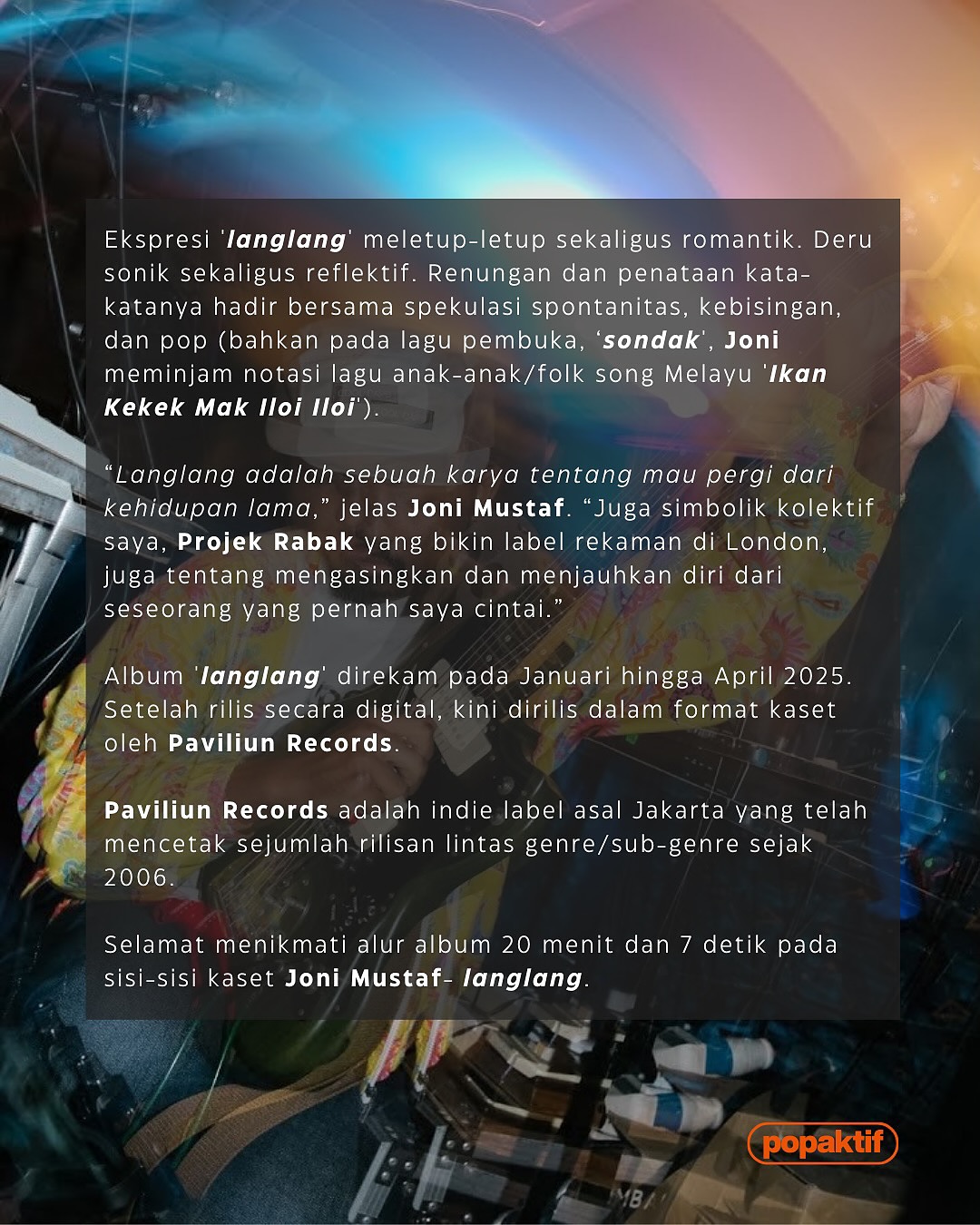 Projek Rabak - 13 Mei ini co-founder #ProjekRabak @seynjukey terlibat ...