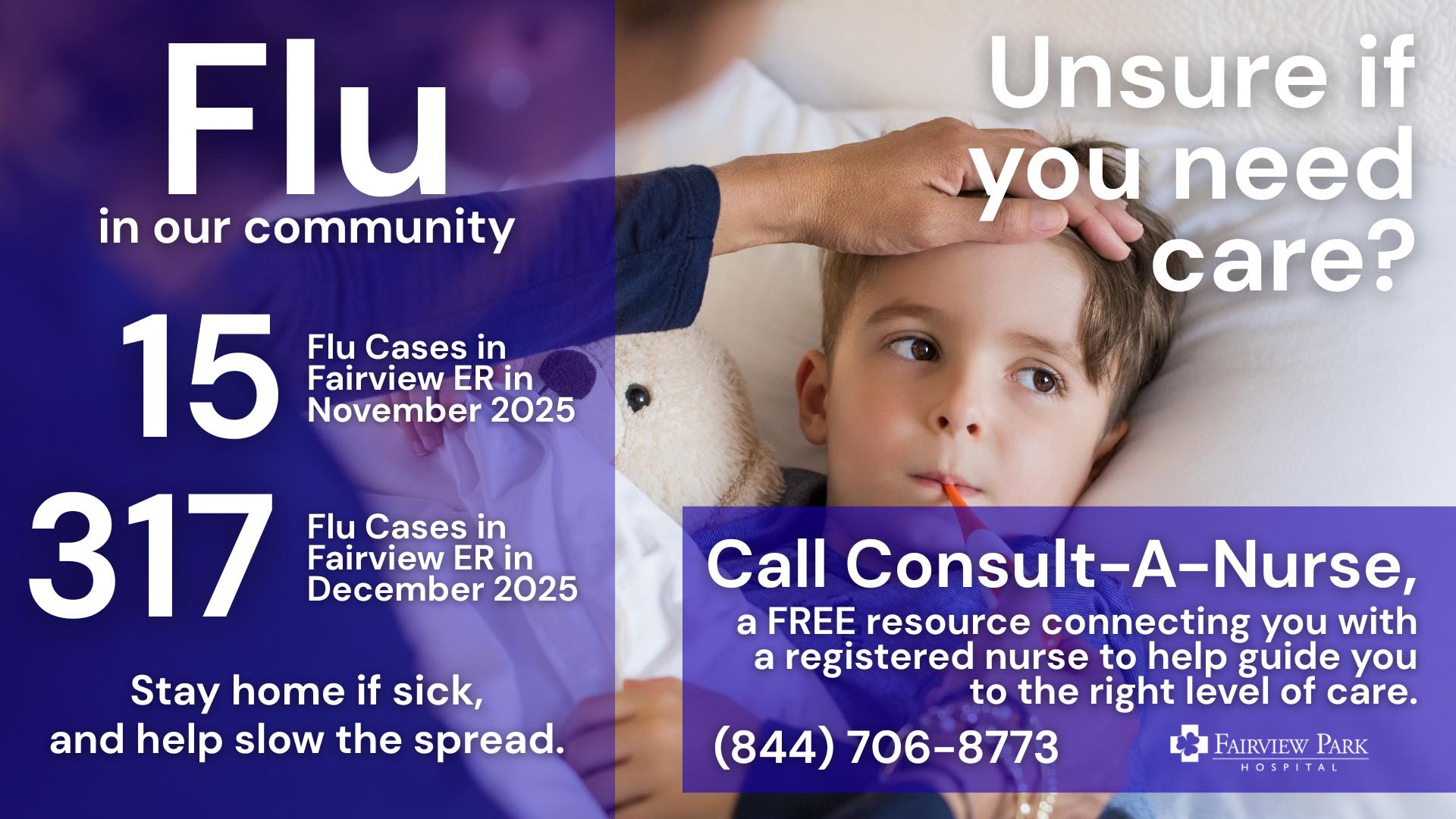Fairview - Help slow the spread of Flu A in our community! 🦠 We are ...